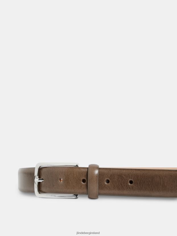 J.Lindeberg Men Bill Leather Belt Delicioso Accessory BXV8X41243