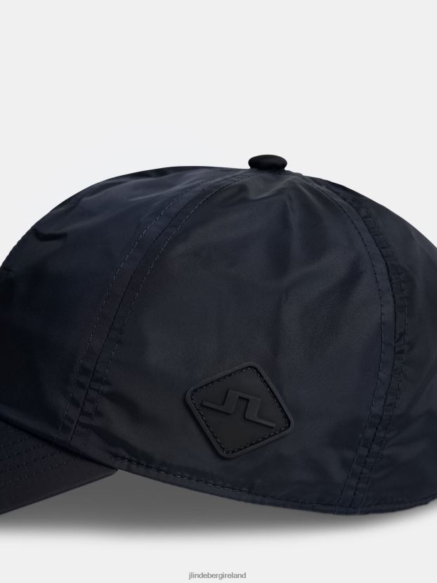 J.Lindeberg Men Elijah Nylon Cap Navy Accessory BXV8X41238