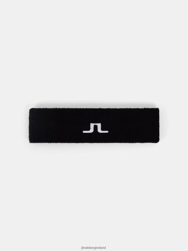 J.Lindeberg Men Sweat Headband Black Accessory BXV8X42523 - Click Image to Close