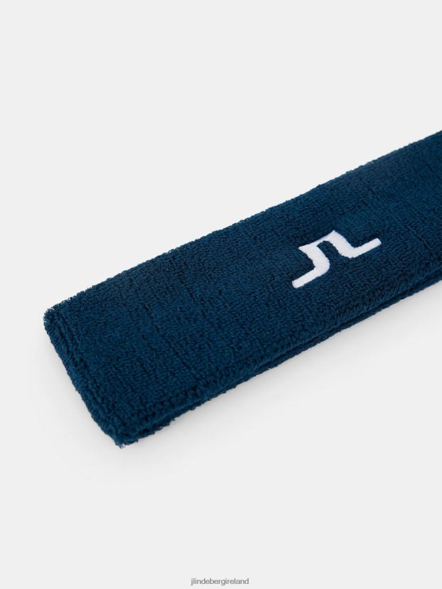 J.Lindeberg Men Sweat Headband Moroccan Blue Accessory BXV8X42521