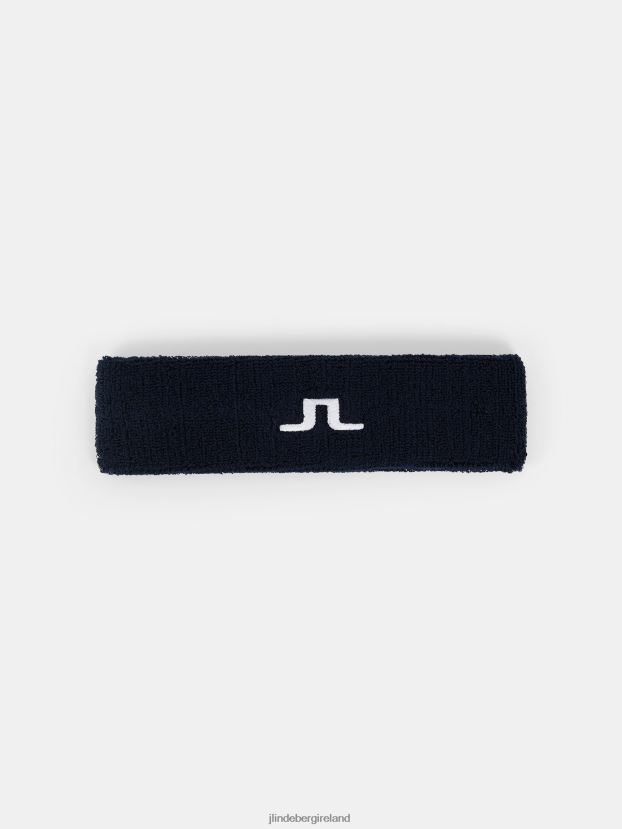 J.Lindeberg Men Sweat Headband Navy Accessory BXV8X42522 - Click Image to Close