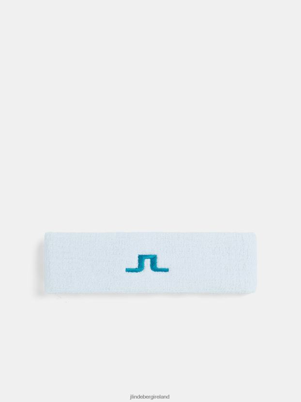 J.Lindeberg Men Sweat Headband White Accessory BXV8X42524 - Click Image to Close