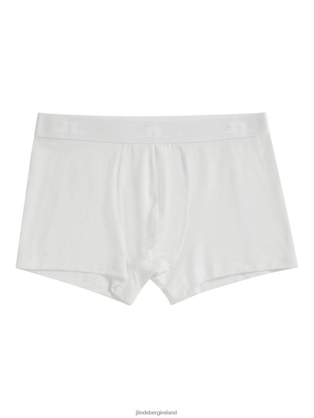 J.Lindeberg Men Bridge Lyocell Boxer Briefs White Accessory BXV8X41261