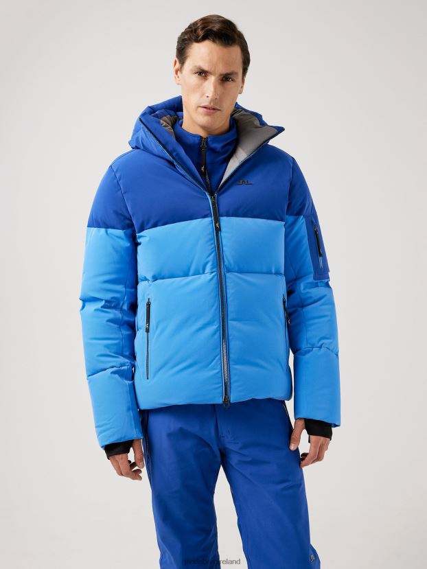 J.Lindeberg Men Adler Down Ski Jacket Spectrum Blue Clothing BXV8X42485 - Click Image to Close