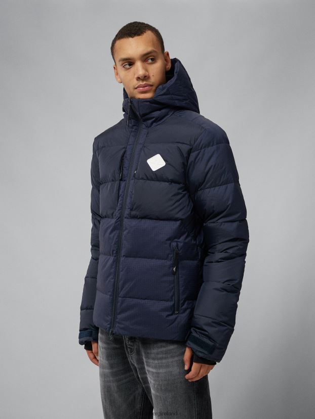 J.Lindeberg Men Aerglo Down Jacket Navy Clothing BXV8X42447 - Click Image to Close