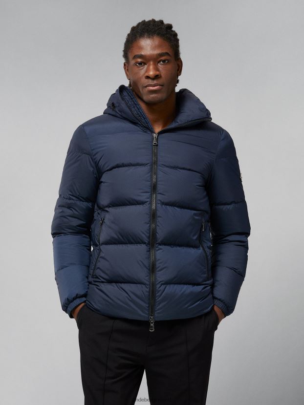 J.Lindeberg Men Barrell Down Jacket Navy Clothing BXV8X42414 - Click Image to Close