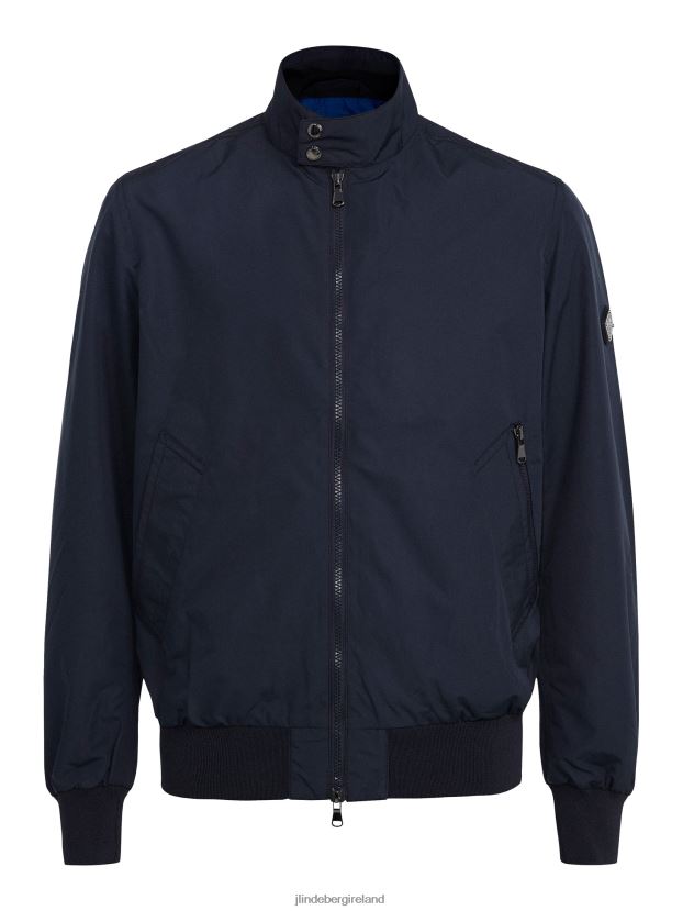 J.Lindeberg Men Derek Jacket Navy Clothing BXV8X42459 - Click Image to Close