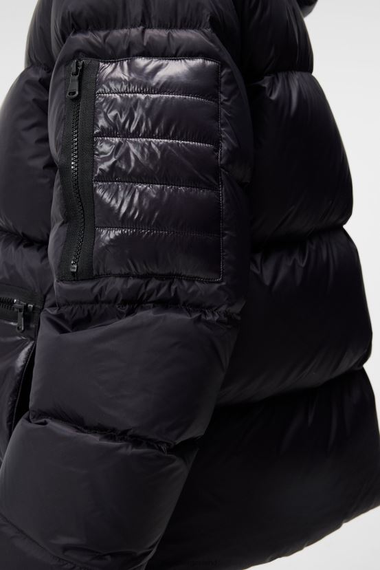 J.Lindeberg Men Duke Down Jacket Black Clothing BXV8X4914