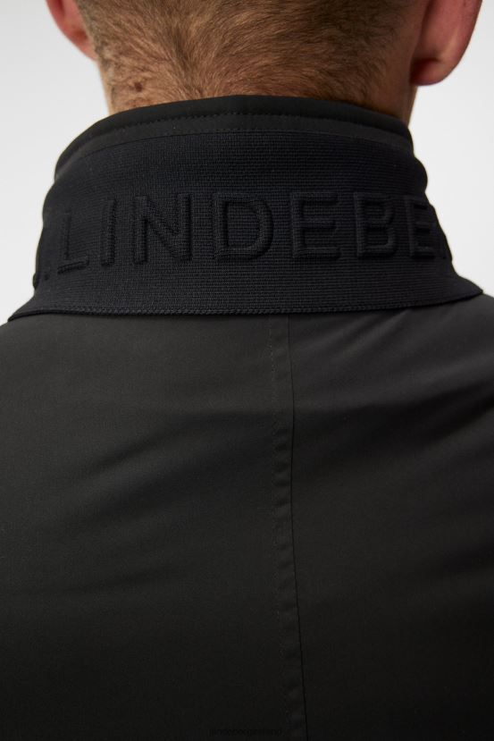 J.Lindeberg Men Hollis Padded Coat Black Clothing BXV8X4916