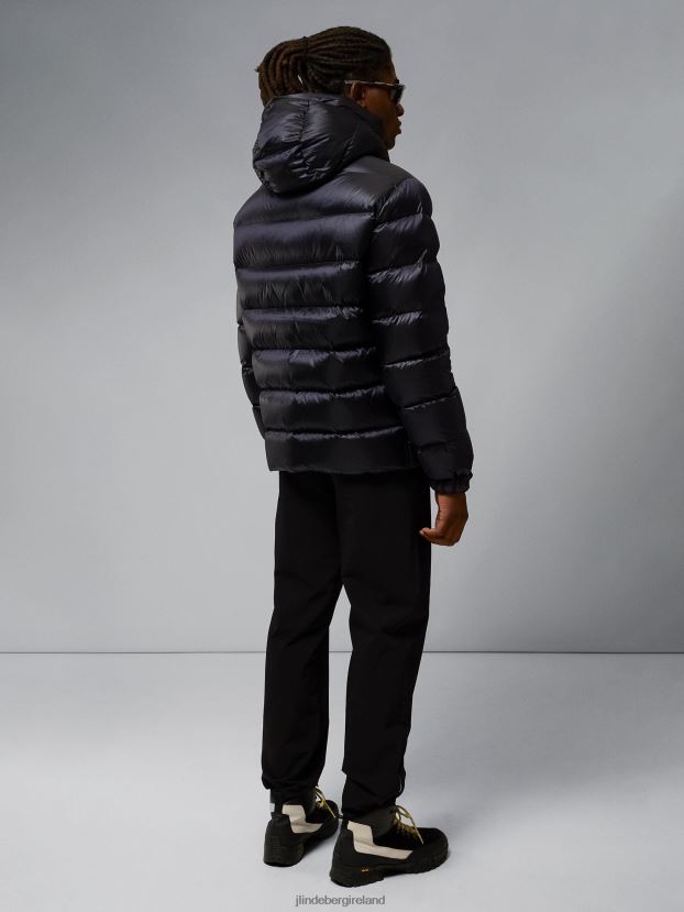 J.Lindeberg Men Sphere Down Jacket Black Clothing BXV8X42449 - Click Image to Close