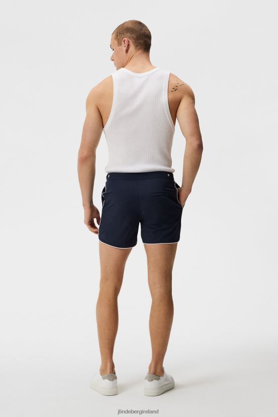 J.Lindeberg Men Arnold Stretch Swim Shorts Navy Clothing BXV8X41112 - Click Image to Close