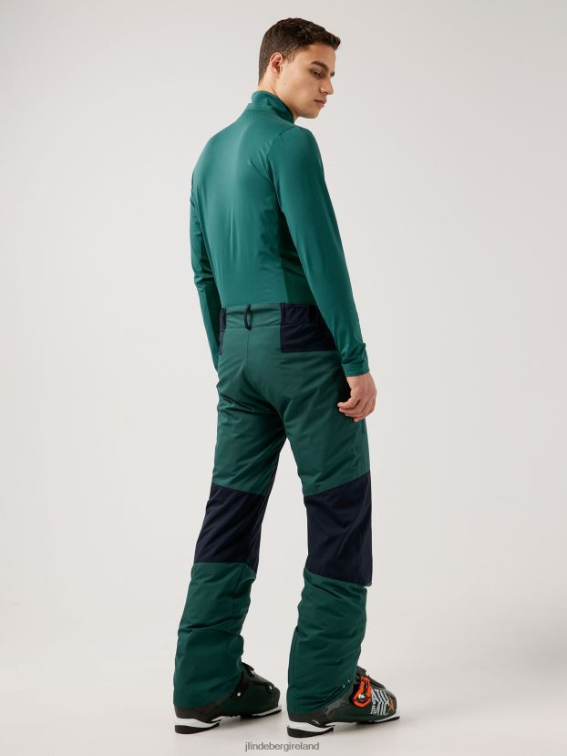 J.Lindeberg Men Clarke Ski Pant Treeline Green Clothing BXV8X42239 - Click Image to Close