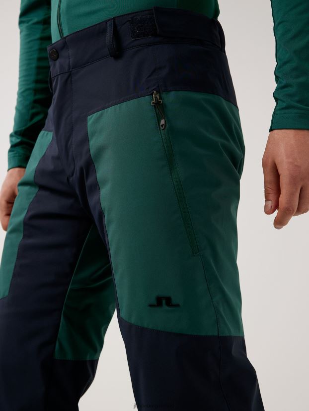 J.Lindeberg Men Clarke Ski Pant Treeline Green Clothing BXV8X42239