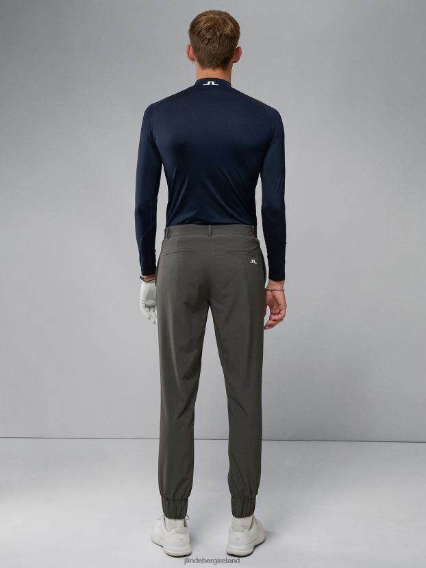 J.Lindeberg Men Cuff Jogger Pant Volcanic Ash Clothing BXV8X42185 - Click Image to Close