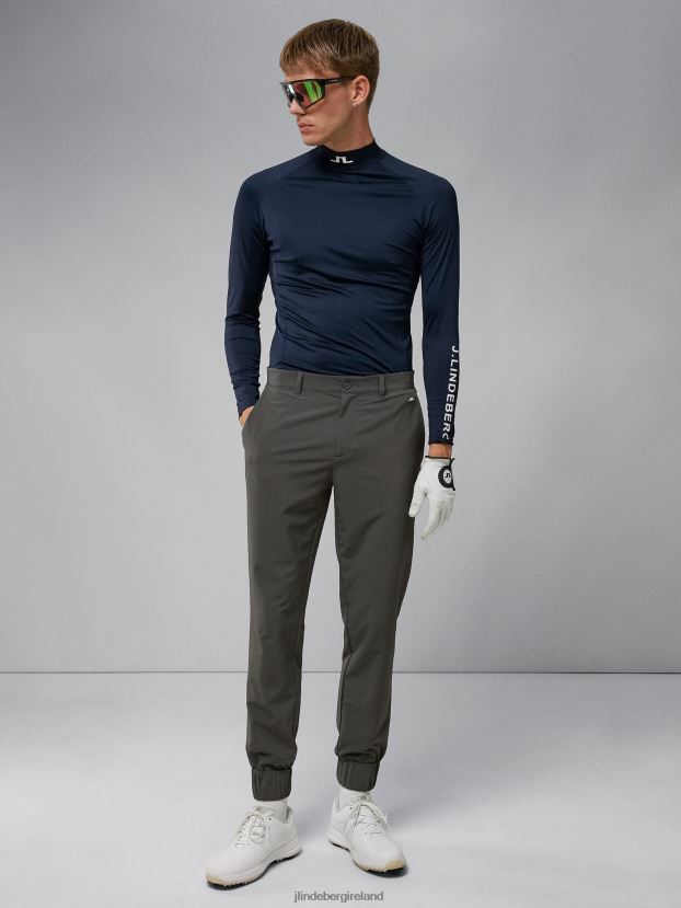 J.Lindeberg Men Cuff Jogger Pant Volcanic Ash Clothing BXV8X42185