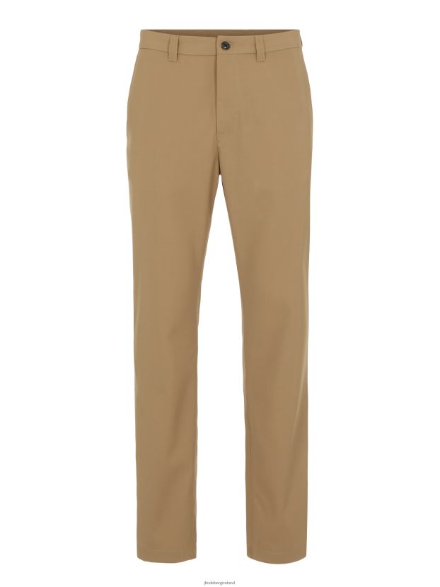 J.Lindeberg Men Dropper Lux Twill Pants Tiger Brown Clothing BXV8X42235 - Click Image to Close