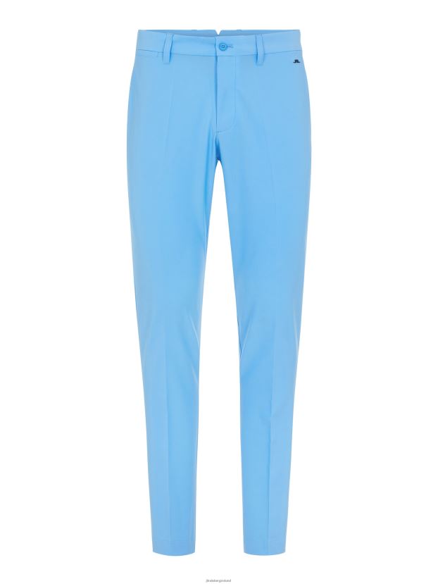 J.Lindeberg Men Ellott Golf Pant Ocean Blue Clothing BXV8X42266 - Click Image to Close