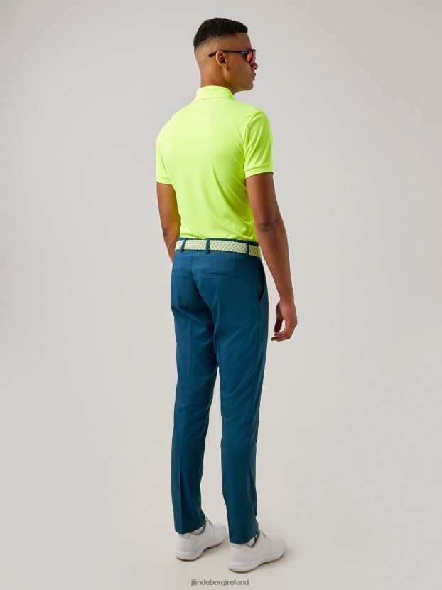 J.Lindeberg Men Elof Golf Pant Majolica Blue Clothing BXV8X42243