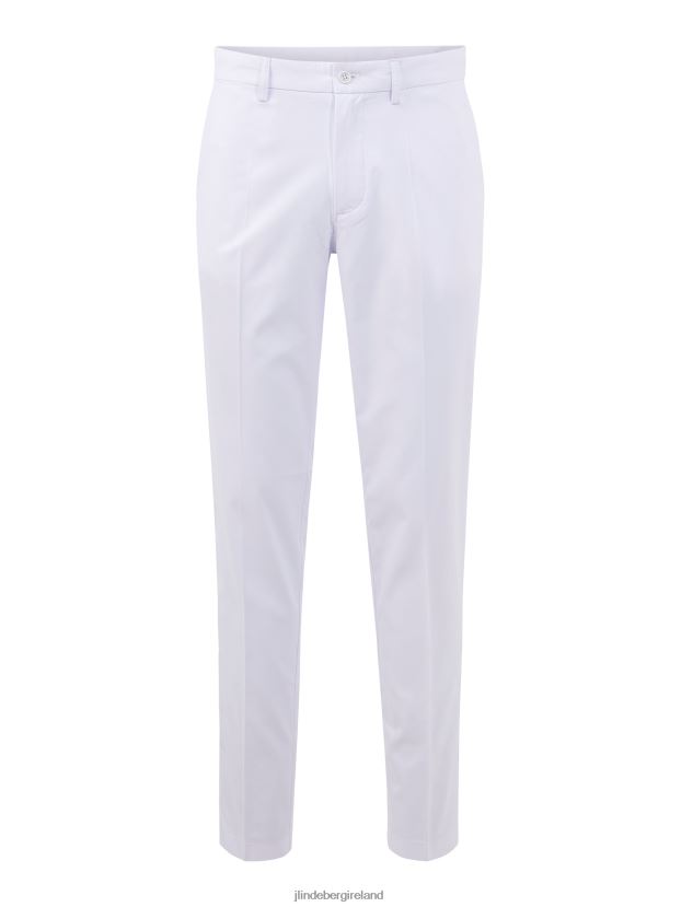 J.Lindeberg Men Elof Golf Pant White Clothing BXV8X42244