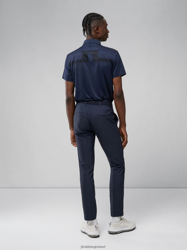 J.Lindeberg Men Elof Pant Navy Clothing BXV8X42168 - Click Image to Close