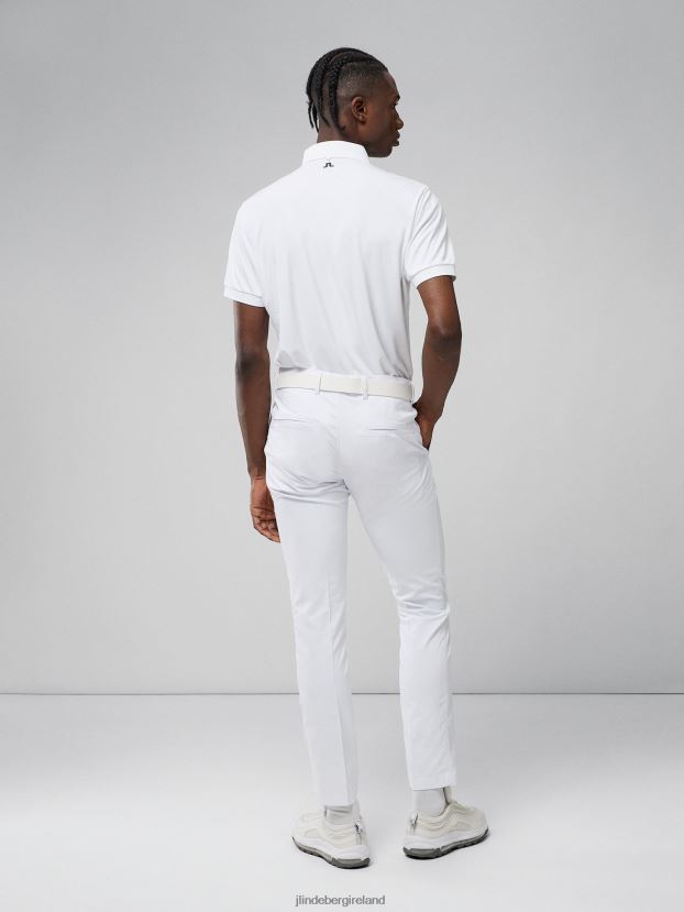 J.Lindeberg Men Elof Pant White Clothing BXV8X42167