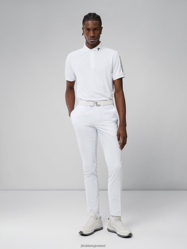 J.Lindeberg Men Elof Pant White Clothing BXV8X42167