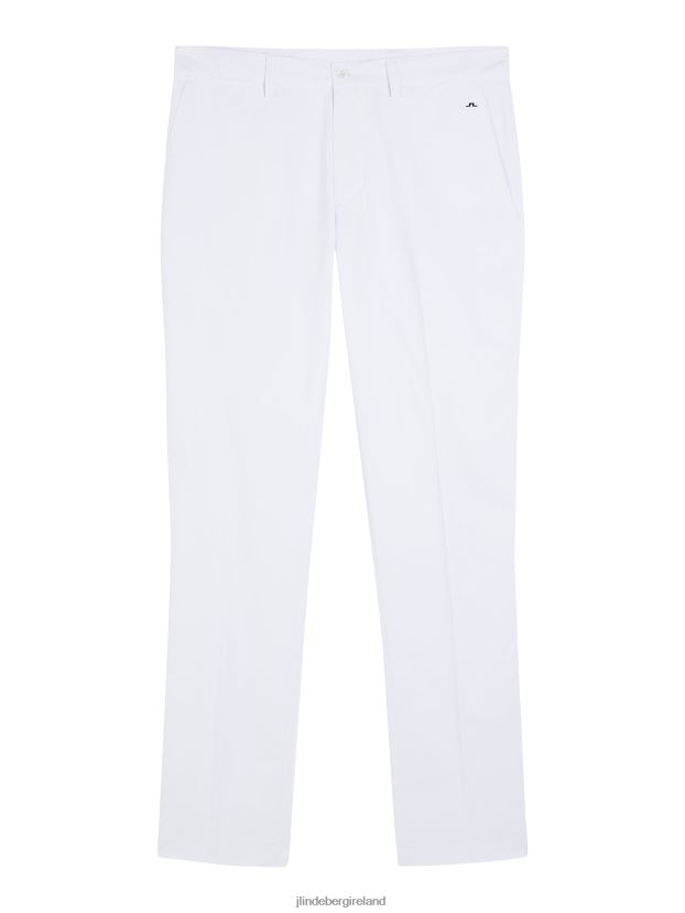 J.Lindeberg Men Elof Pant White Clothing BXV8X42167