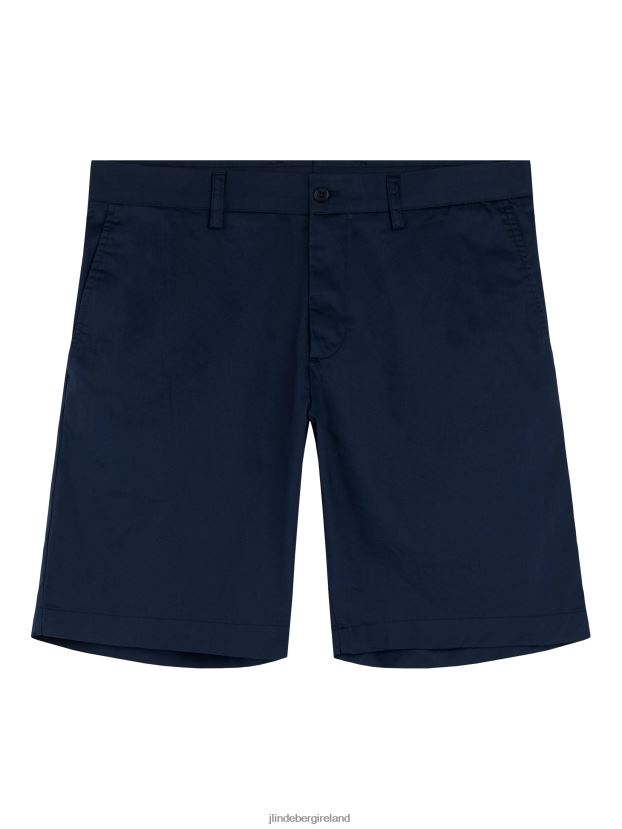 J.Lindeberg Men Nathan Super Satin Shorts Navy Clothing BXV8X41142