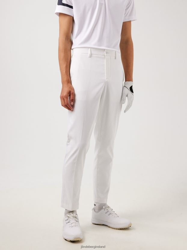 J.Lindeberg Men Ross Golf Pant White Clothing BXV8X42251