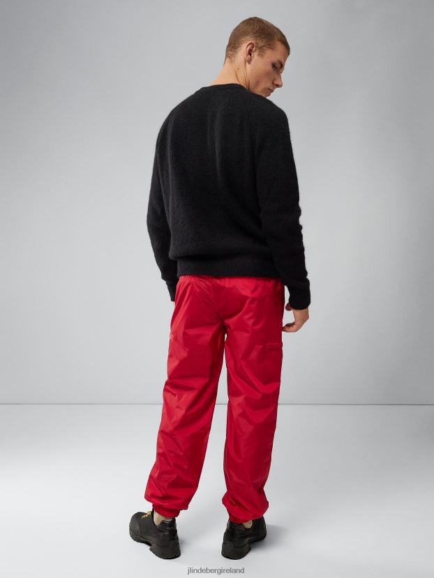 J.Lindeberg Men Santo Cargo Pants Barbados Cherry Clothing BXV8X42205 - Click Image to Close