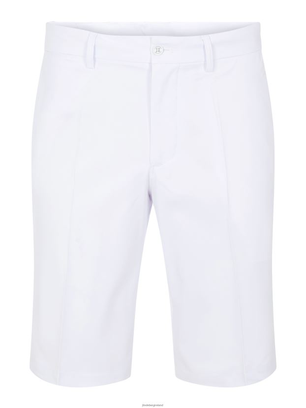 J.Lindeberg Men Somle Golf Shorts White Clothing BXV8X42257 - Click Image to Close