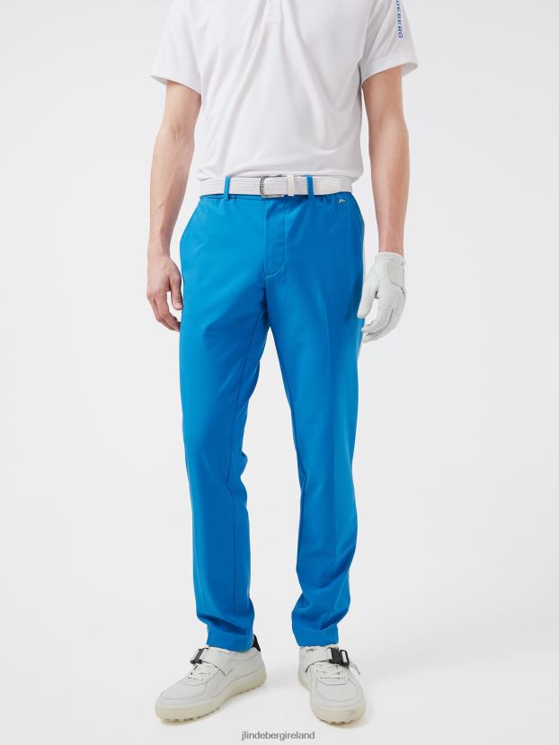 J.Lindeberg Men Stue Stripe Golf Pant Skydiver Clothing BXV8X42210 - Click Image to Close