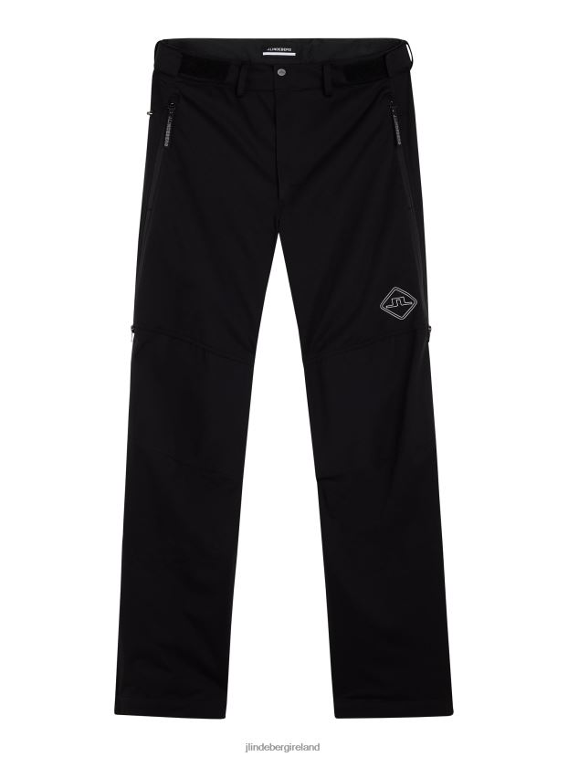 J.Lindeberg Men Summit Softshell Pants Black Clothing BXV8X42206