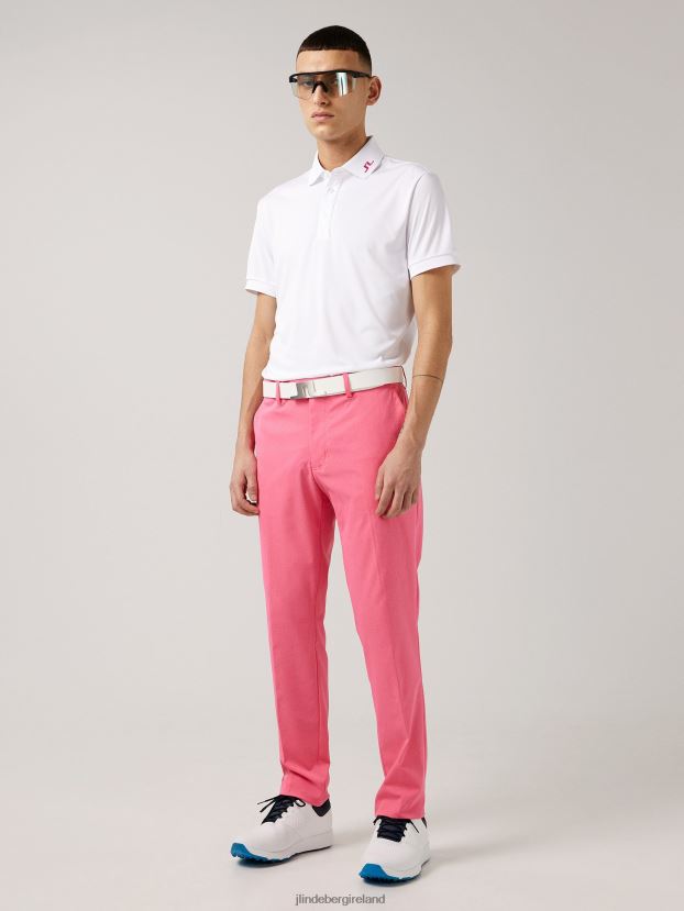 J.Lindeberg Men Vent Golf Pant Hot Pink Clothing BXV8X42227