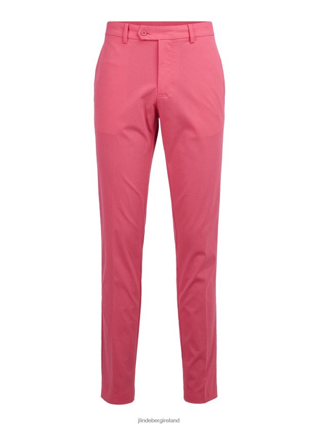 J.Lindeberg Men Vent Golf Pant Hot Pink Clothing BXV8X42227