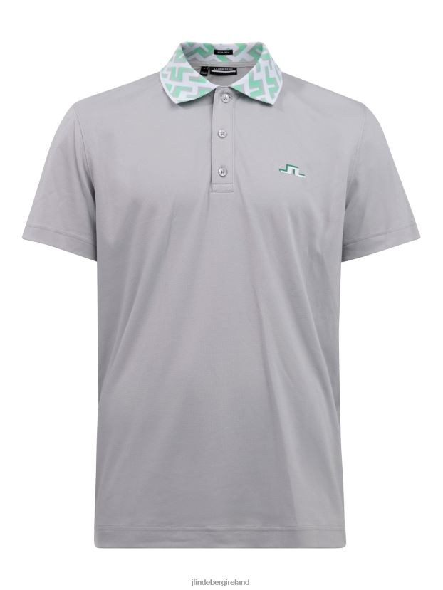 J.Lindeberg Men Lux Bridge Golf Polo Micro Chip Clothing BXV8X42078