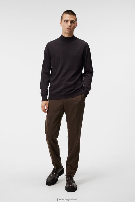 J.Lindeberg Men Norman Merino Turtle Neck Delicioso Clothing BXV8X41002