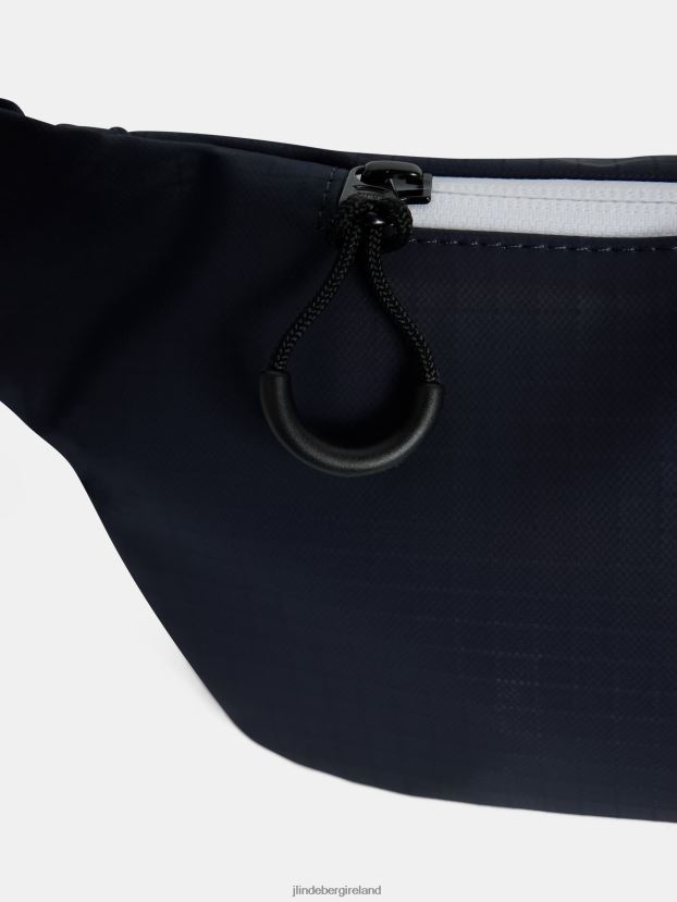 J.Lindeberg Men Dan Waist Bag Navy Accessory BXV8X4736