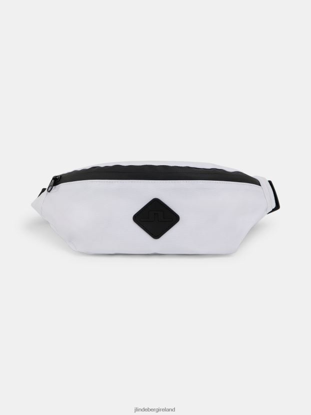 J.Lindeberg Men Dan Waist Bag White Accessory BXV8X4823 - Click Image to Close