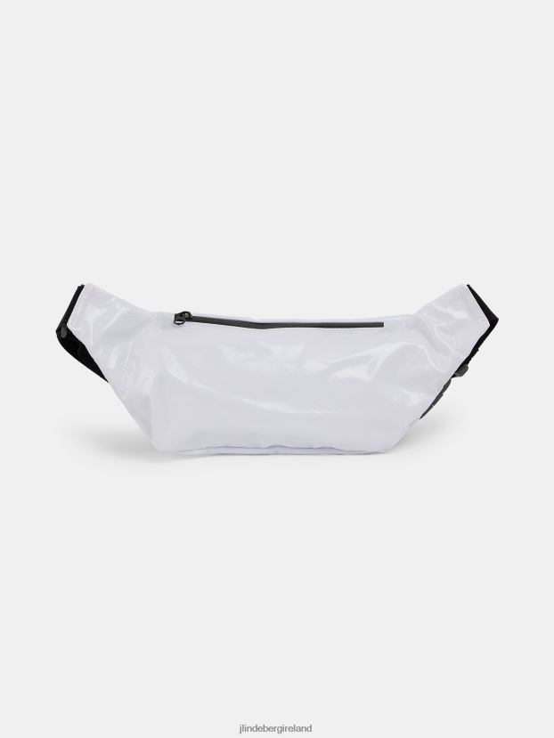 J.Lindeberg Men Dan Waist Bag White Accessory BXV8X4823