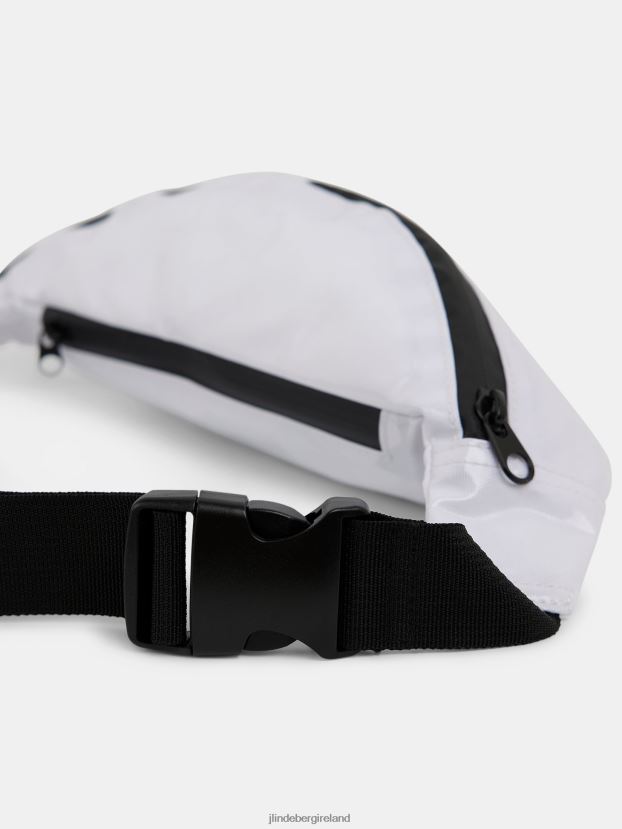 J.Lindeberg Men Dan Waist Bag White Accessory BXV8X4823