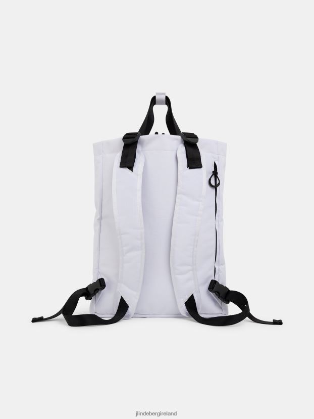 J.Lindeberg Men Kim Tote Back Pack White Accessory BXV8X4821