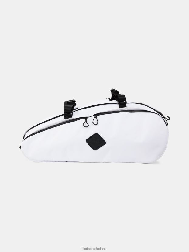 J.Lindeberg Men Lee Racket Bag White Accessory BXV8X4822 - Click Image to Close