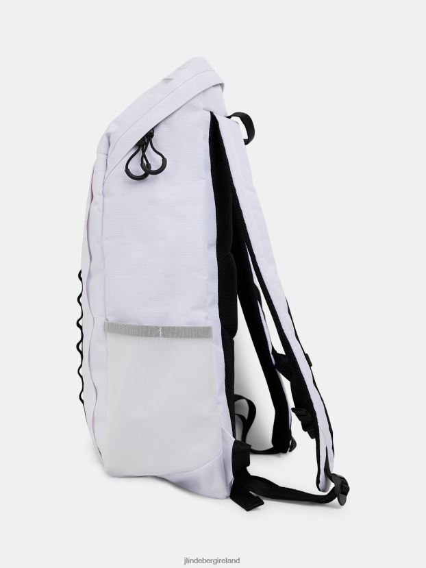 J.Lindeberg Men Rey Back Pack White Accessory BXV8X4820 - Click Image to Close