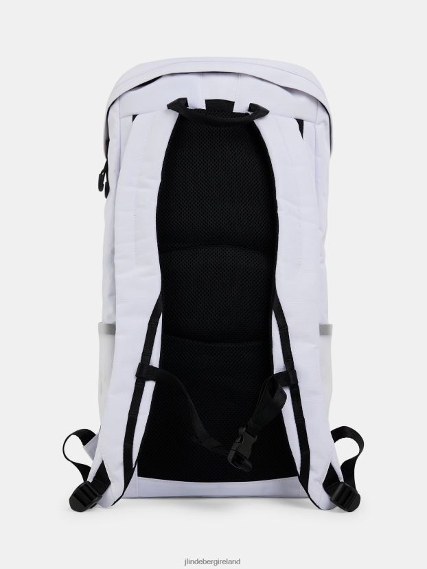 J.Lindeberg Men Rey Back Pack White Accessory BXV8X4820