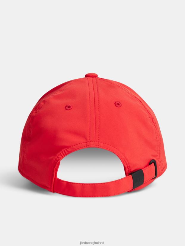 J.Lindeberg Men Angus Cap Fiery Red Accessory BXV8X4787 - Click Image to Close