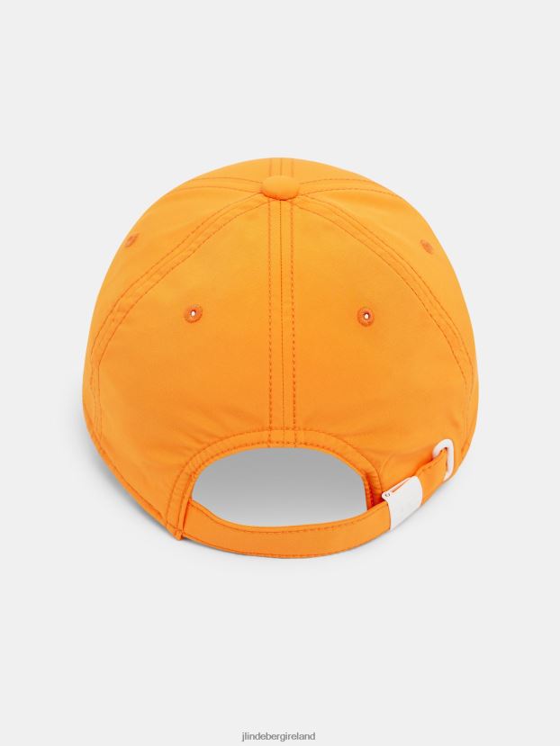 J.Lindeberg Men Angus Cap Russet Orange Accessory BXV8X4871 - Click Image to Close