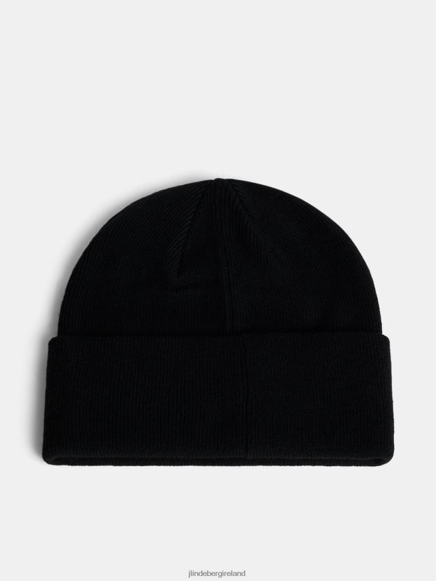 J.Lindeberg Men Cory Beanie Black Accessory BXV8X4743