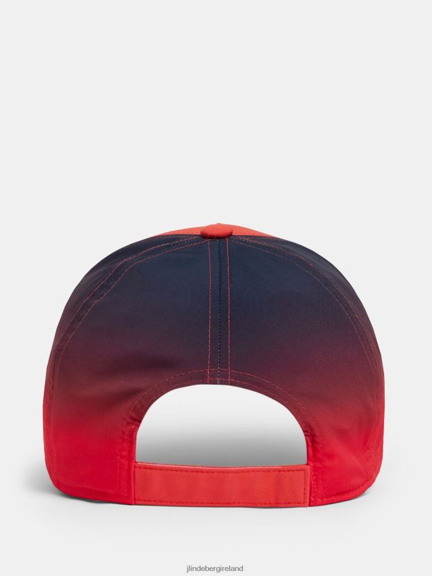 J.Lindeberg Men Natan Cap Fiery Red Accessory BXV8X4832 - Click Image to Close