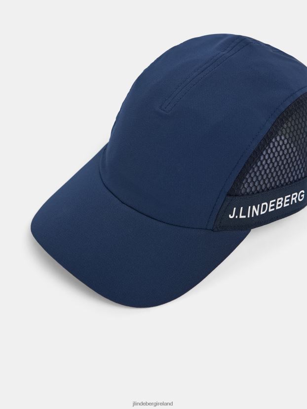 J.Lindeberg Men Rock Cap Navy Accessory BXV8X4883